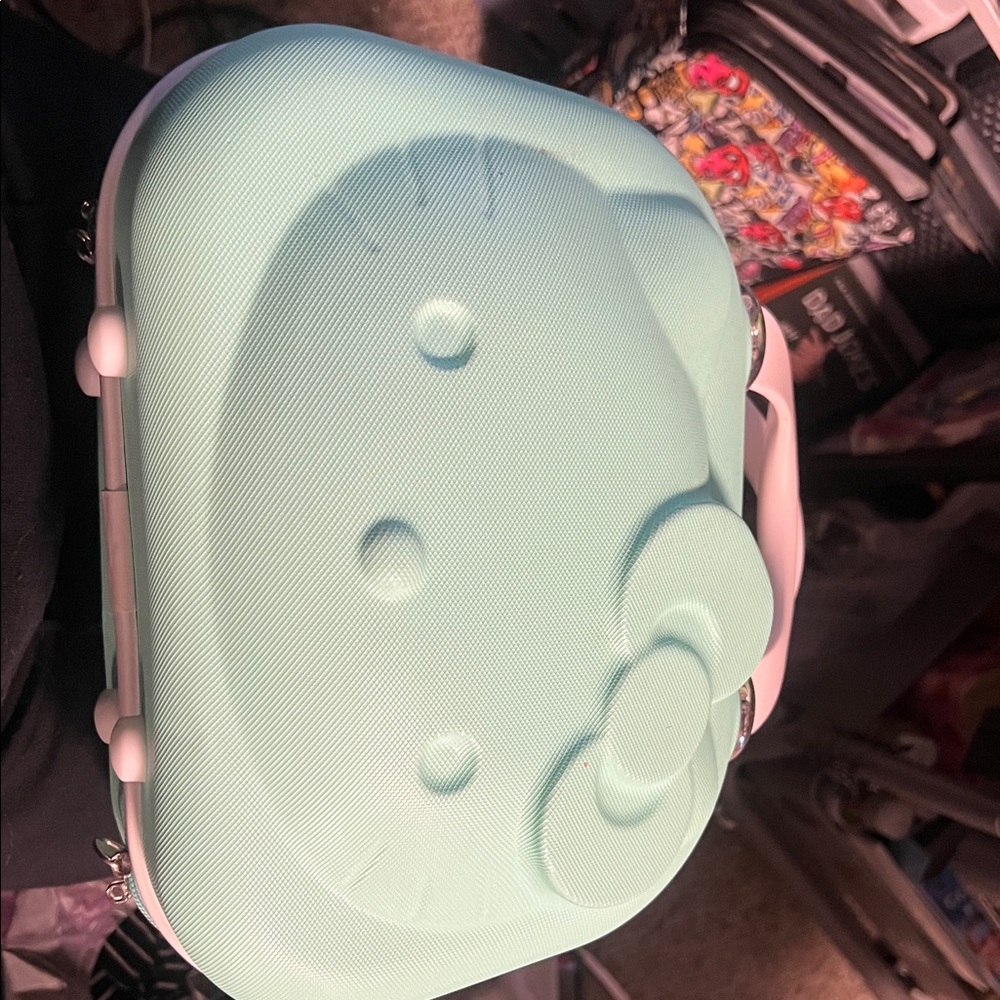 Mint Green Hello Kitty Suitcase